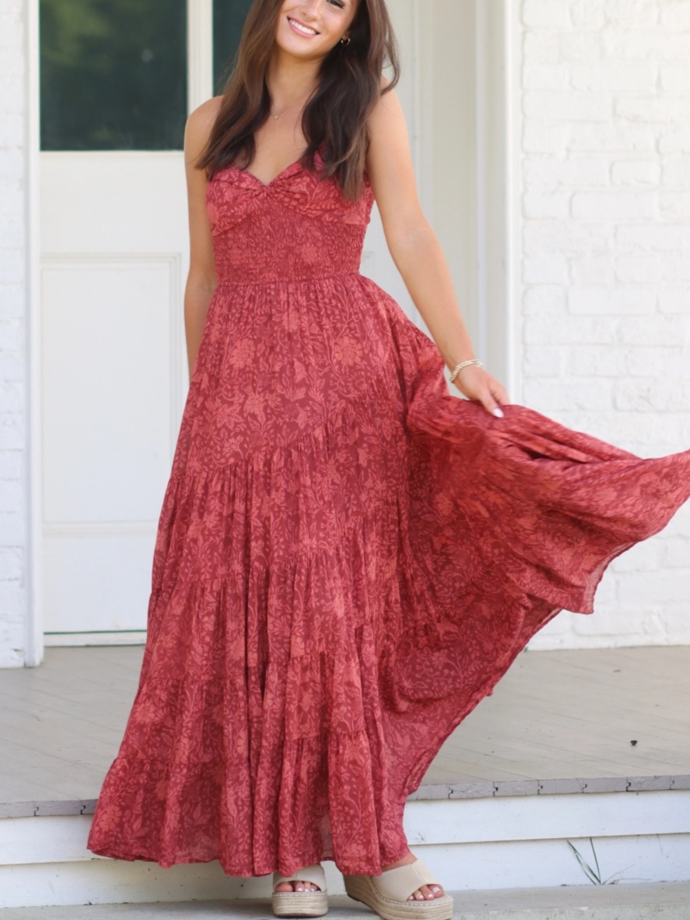Free People Sundrenched Maxi Dress